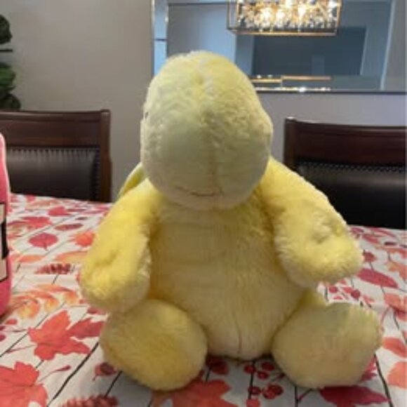 Aurora Yellow and Green Plush Turtle - Picture 2 of 2